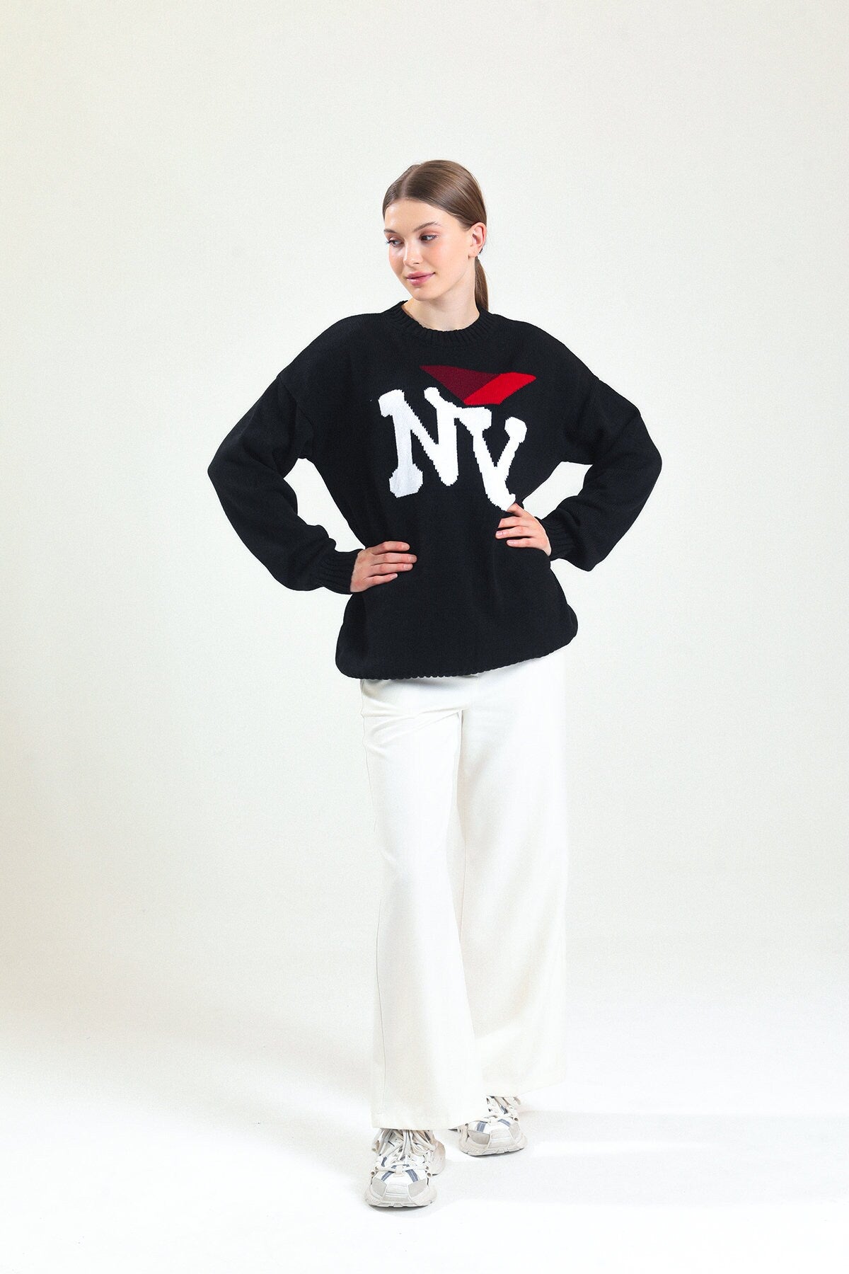 Cool Noir Crewneck Sweater